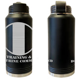 Army Training and Doctrine Command Laser Engraved Vacuum Sealed Water Bottles 32oz Water Bottles LEWB.0114.B