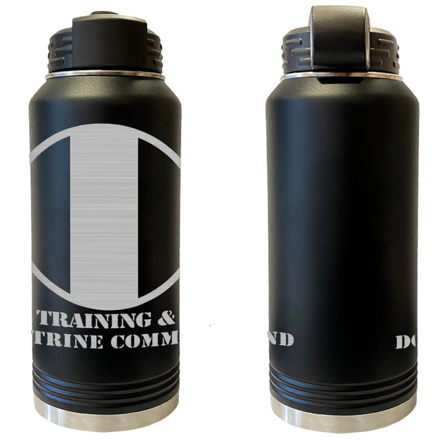 Army Training and Doctrine Command Laser Engraved Vacuum Sealed Water Bottles 32oz Water Bottles LEWB.0114.B