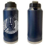 Laser Engraved Vacuum Sealed Water Bottles 32oz - Army Badges Water Bottles LEWB.0143.N