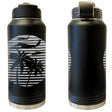 Blackhawk 80's Sunset Laser Engraved Vacuum Sealed Water Bottles 32oz Water Bottles LEWB.0160.B