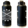 Cavalry Declaration Laser Engraved Vacuum Sealed Water Bottles 32oz Water Bottles LEWB.0163.B