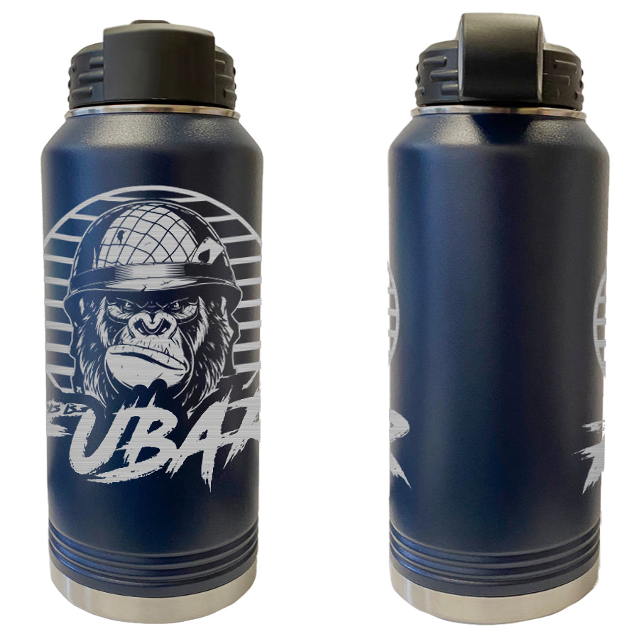 Black Gorilla Water Bottle - 20 oz