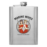 Military Wives Protecting the Homefront 8 oz. Flasks Flasks LGFlask.0117