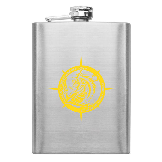 Domain of the Golden Dragon 8 oz. Flask Flasks 