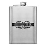 Army Subdued Badge 8 oz. Flasks Flasks LGFlask.0289