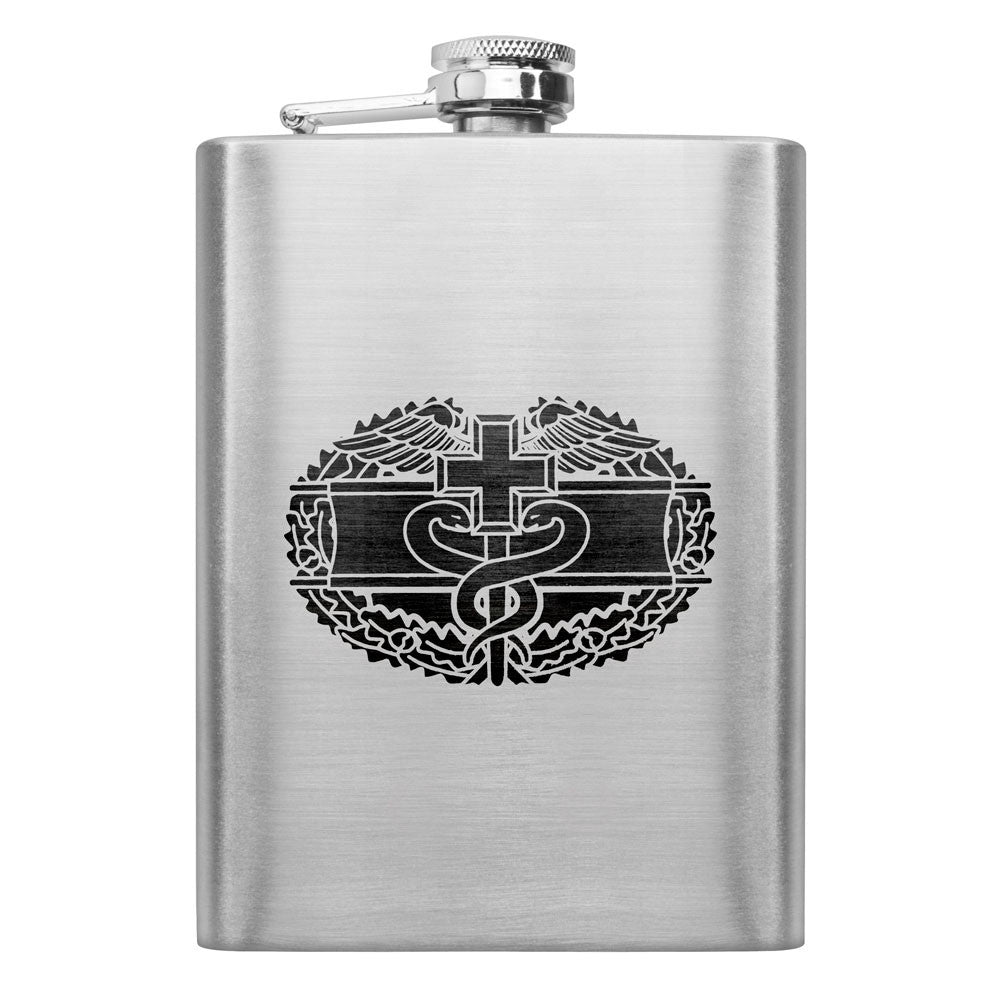 Army Subdued Badge 8 oz. Flasks Flasks LGFlask.0291