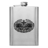 Army Subdued Badge 8 oz. Flasks Flasks LGFlask.0291