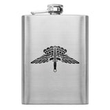 Army Subdued Badge 8 oz. Flasks Flasks LGFlask.0293