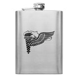 Army Subdued Badge 8 oz. Flasks Flasks LGFlask.0295