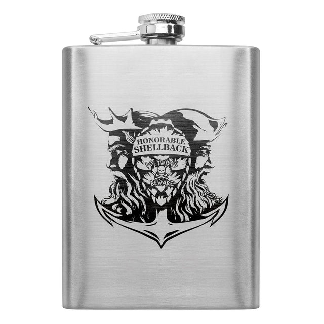 Honorable Shellback 8 oz. Flask Flasks 