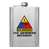 Full Color Army Unit 8 oz. Flasks Flasks LGFlask.0124