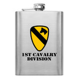 Full Color Army Unit 8 oz. Flasks Flasks LGFlask.0125