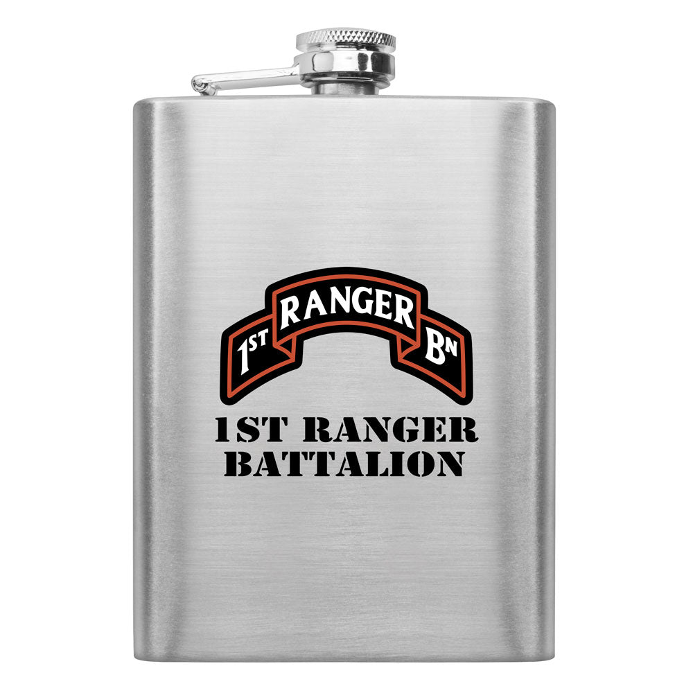 Full Color Army Unit 8 oz. Flasks Flasks LGFlask.0130