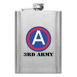 Full Color Army Unit 8 oz. Flasks Flasks LGFlask.0137