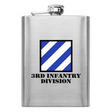 Full Color Army Unit 8 oz. Flasks Flasks LGFlask.0138