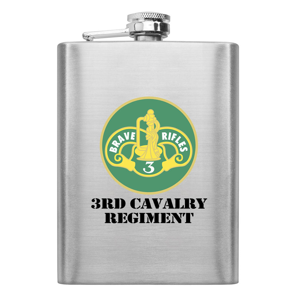 Full Color Army Unit 8 oz. Flasks Flasks LGFlask.0139