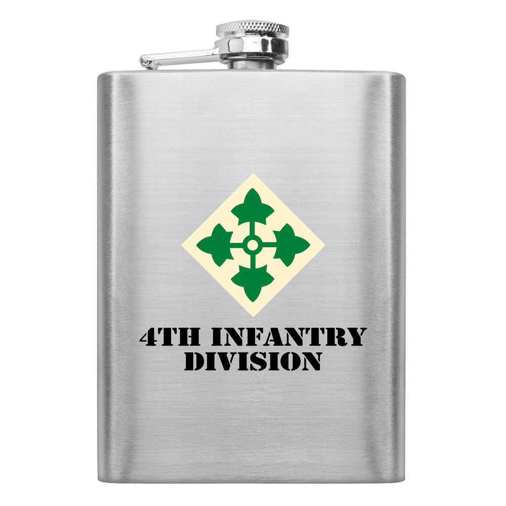 Full Color Army Unit 8 oz. Flasks Flasks LGFlask.0143