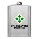 Full Color Army Unit 8 oz. Flasks Flasks LGFlask.0143