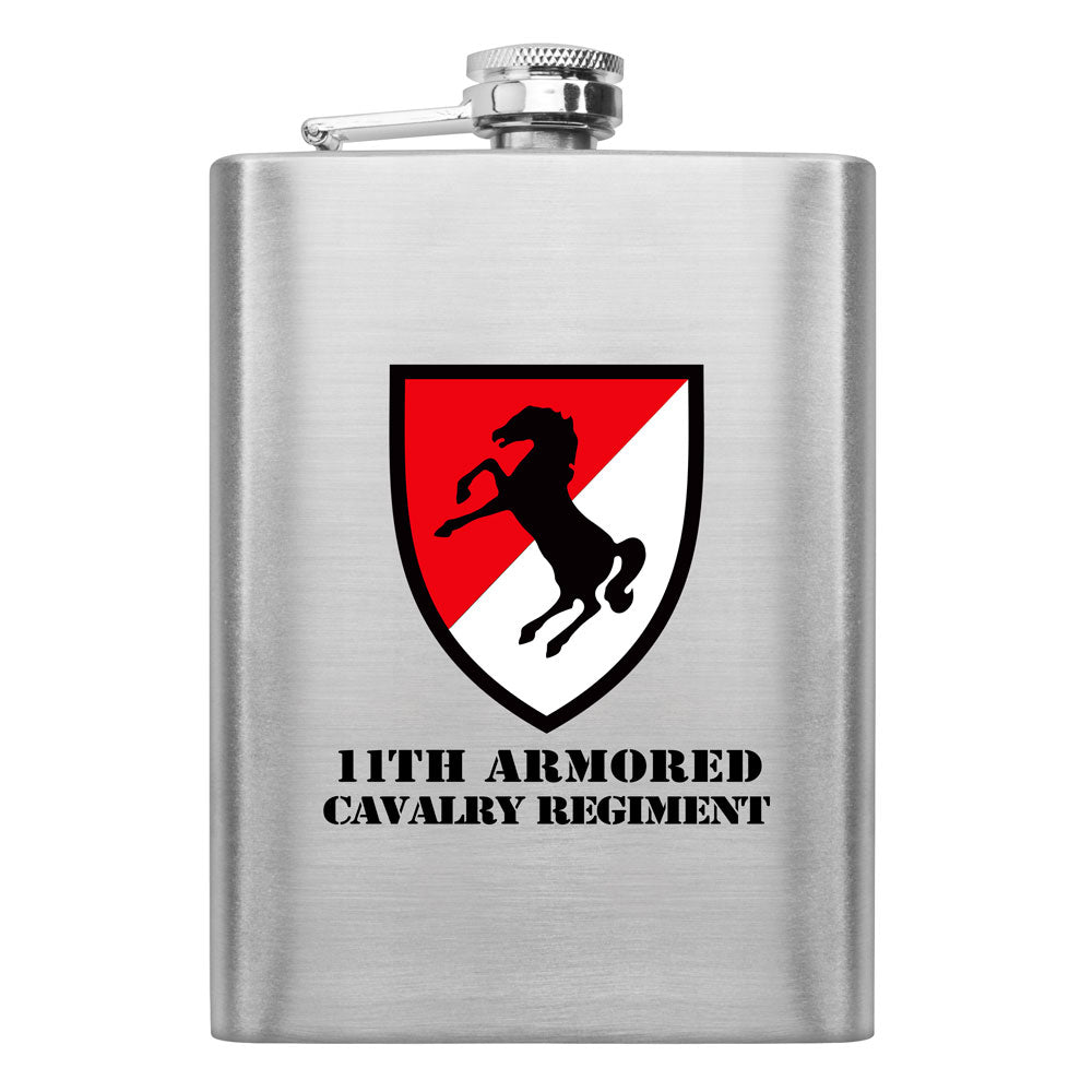 Full Color Army Unit 8 oz. Flasks Flasks LGFlask.0148