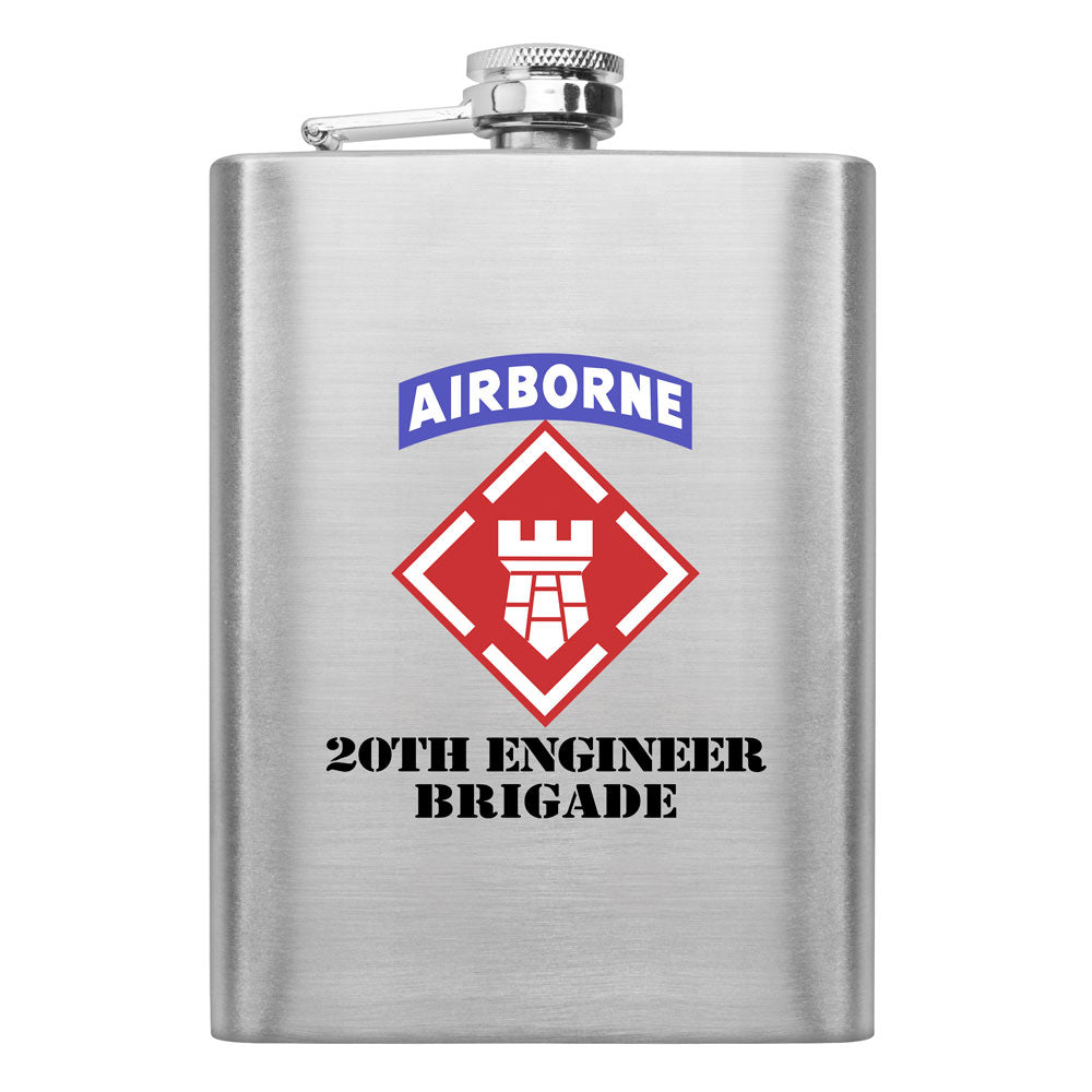 Full Color Army Unit 8 oz. Flasks Flasks LGFlask.0150