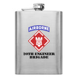 Full Color Army Unit 8 oz. Flasks Flasks LGFlask.0150