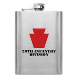 Full Color Army Unit 8 oz. Flasks Flasks LGFlask.0153