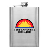 Full Color Army Unit 8 oz. Flasks Flasks LGFlask.0157