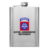 Full Color Army Unit 8 oz. Flasks Flasks LGFlask.0159