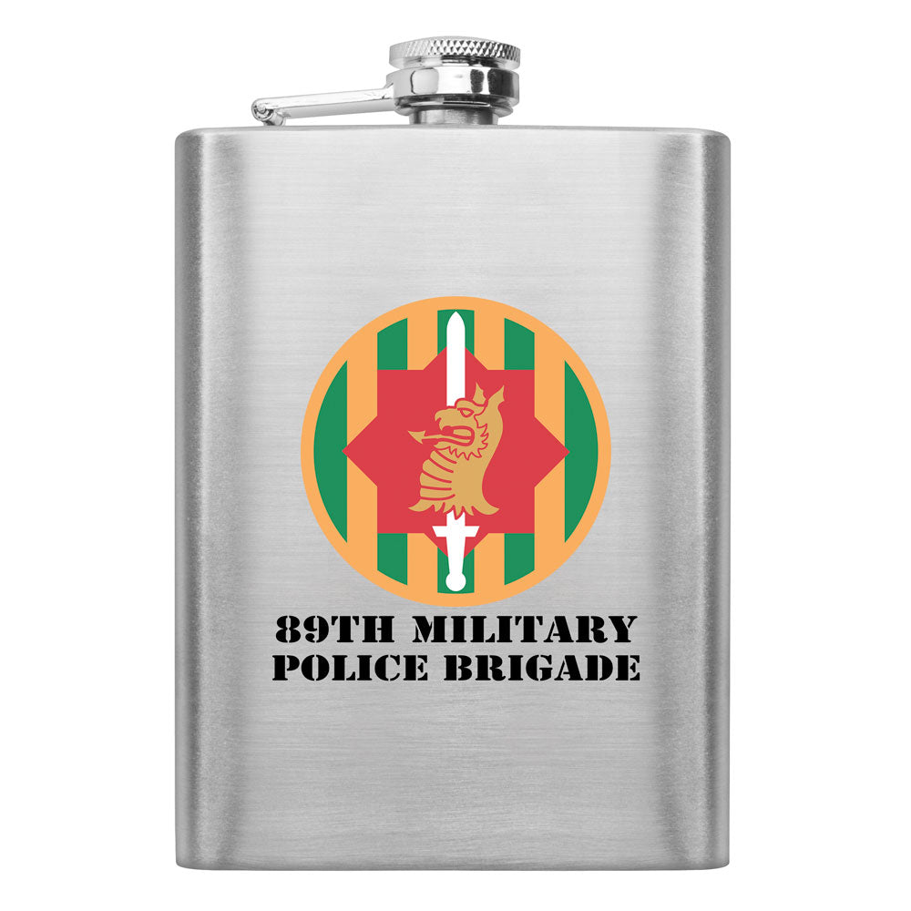 Full Color Army Unit 8 oz. Flasks Flasks LGFlask.0161