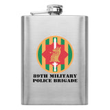 Full Color Army Unit 8 oz. Flasks Flasks LGFlask.0161