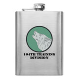 Full Color Army Unit 8 oz. Flasks Flasks LGFlask.0164