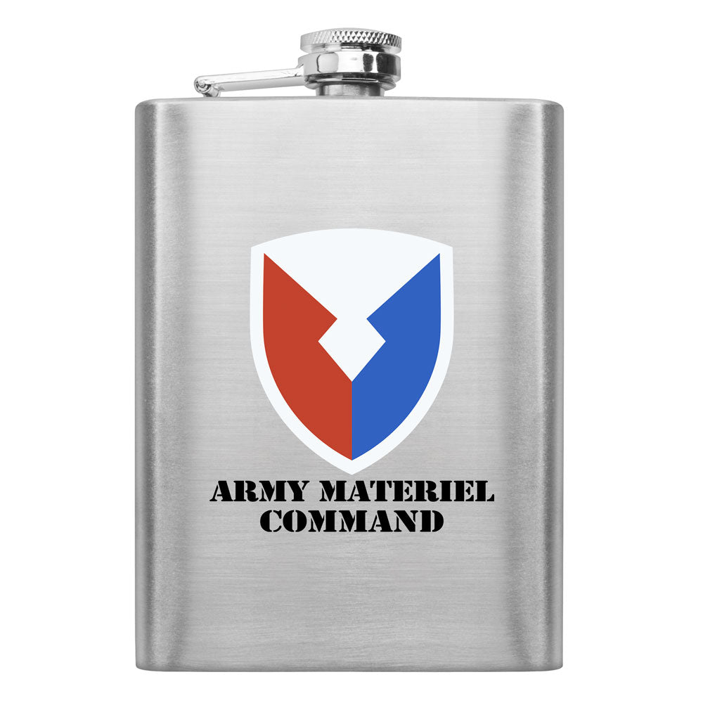 Full Color Army Unit 8 oz. Flasks Flasks LGFlask.0168