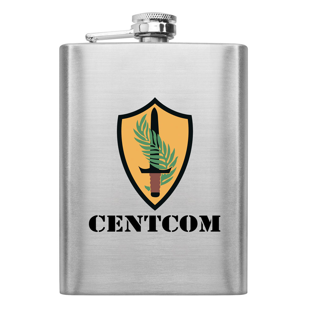 Full Color Army Unit 8 oz. Flasks Flasks LGFlask.0170