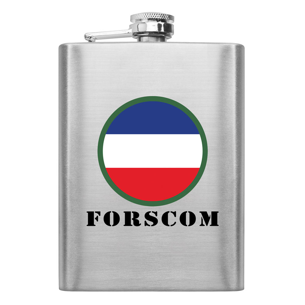 Full Color Army Unit 8 oz. Flasks Flasks LGFlask.0174