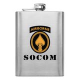 Full Color Army Unit 8 oz. Flasks Flasks LGFlask.0180