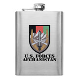 Full Color Army Unit 8 oz. Flasks Flasks LGFlask.0183