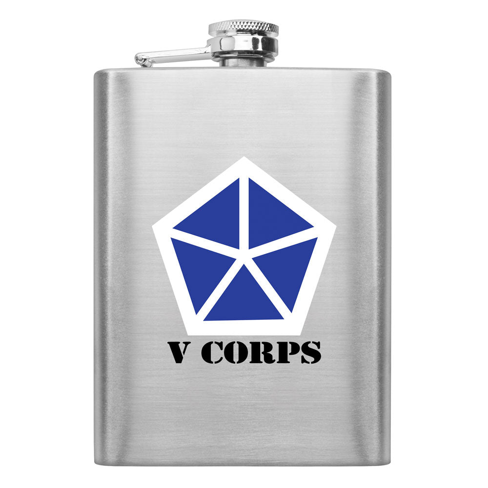 Full Color Army Unit 8 oz. Flasks Flasks LGFlask.0184