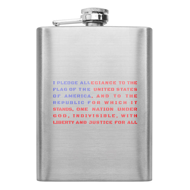 I Pledge All 8 oz. Flask Flasks 