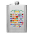 Vietnam Army Units Brothers in Arms 8 oz. Flask Flasks 