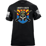 Liberty or Death Arizona Skull T-Shirt Shirts YFS.7.028.1.BKT.1