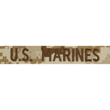 U.S. Marine Corps Branch Tapes Embroidered Name / Branch Tapes Marine Branch Tape Desert