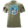 Military Wives Shield T-Shirt Shirts YFS.3.021.1.MGT.1