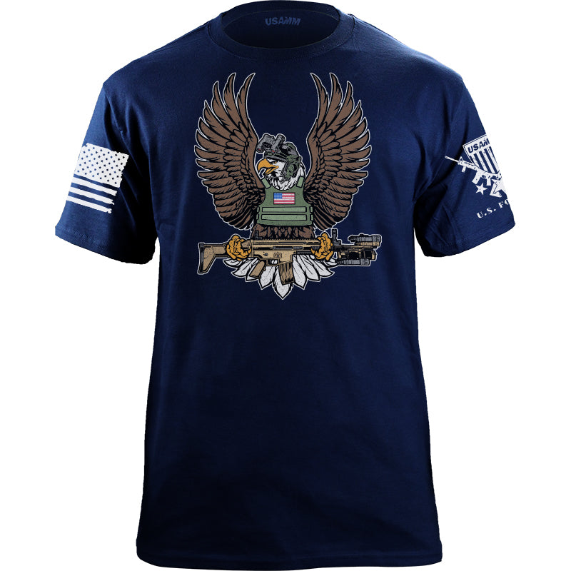 Freedom Isn't Free American Eagle Veteran Custom Polo Shirt