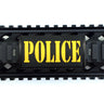 POLICE with Yellow Text Rail Covers Rail Cover 85567