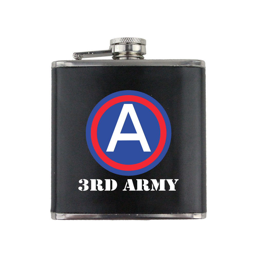 Full Color Army Unit 6 oz. Flask with Wrap Flasks SMFlask.0137