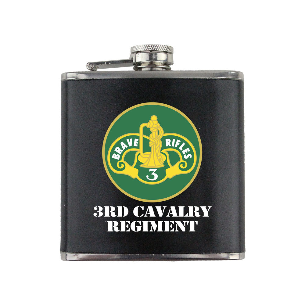 Full Color Army Unit 6 oz. Flask with Wrap Flasks SMFlask.0139