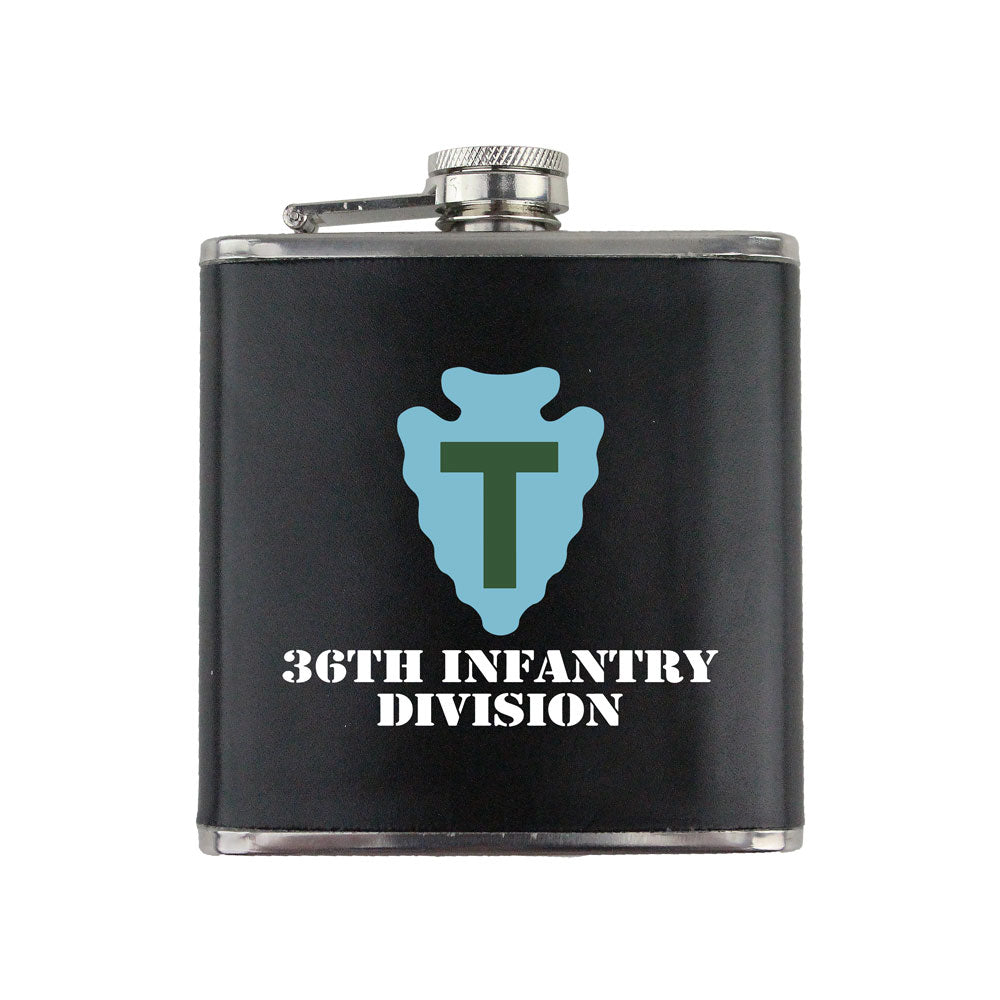 Full Color Army Unit 6 oz. Flask with Wrap Flasks SMFlask.0155