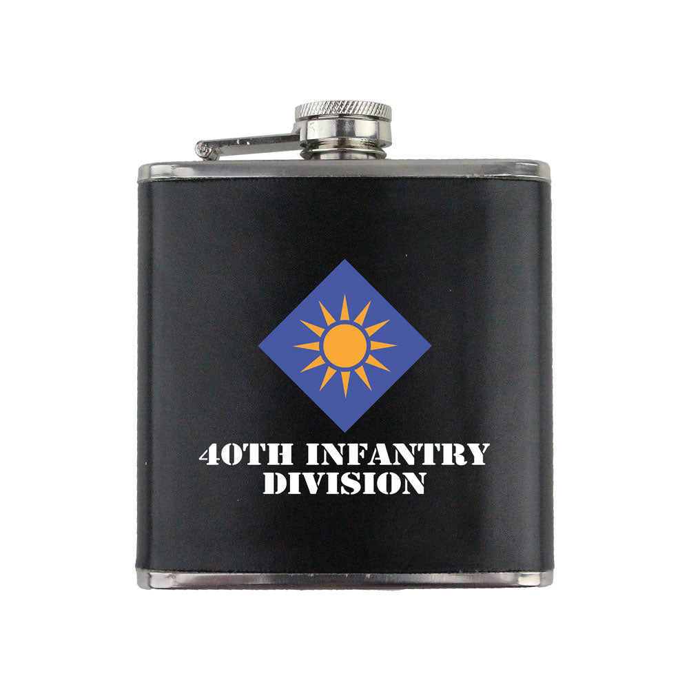 Full Color Army Unit 6 oz. Flask with Wrap Flasks SMFlask.0156