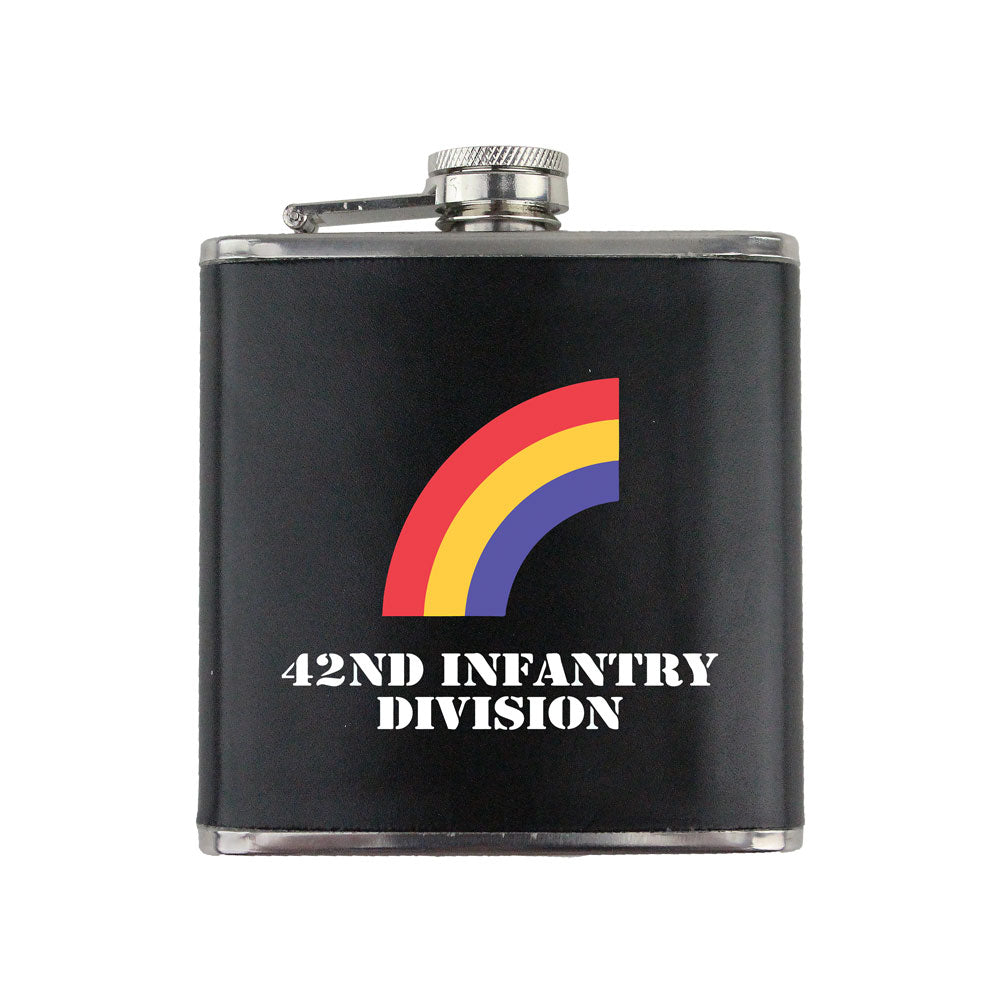 Full Color Army Unit 6 oz. Flask with Wrap Flasks SMFlask.0158