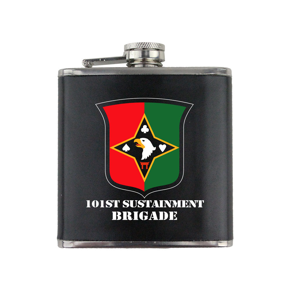 Full Color Army Unit 6 oz. Flask with Wrap Flasks SMFlask.0163